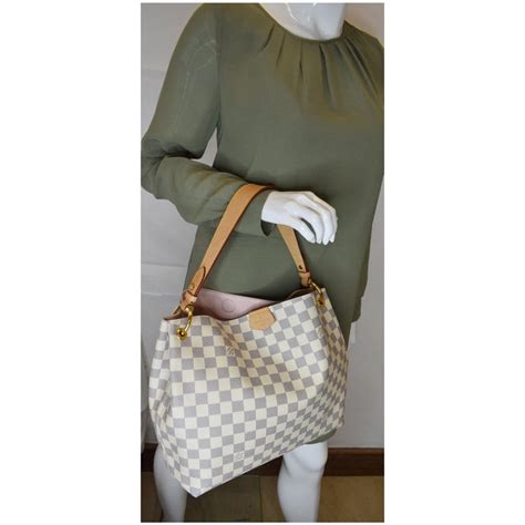 louis vuitton azzurra|Graceful PM Damier Azur .